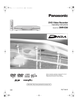 Panasonic DMRE60EB Operating instructions