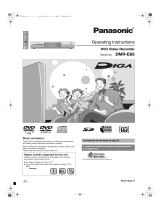 Panasonic DMRE65 User manual