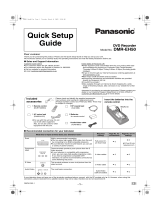 Panasonic DMREH52 Operating instructions