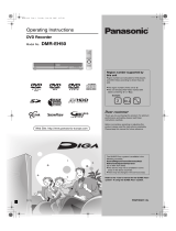 Panasonic DMREH50EG Operating instructions