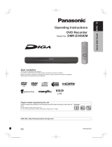 Panasonic Diga DMR-EH59EM Operating instructions