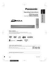 Panasonic DMREH58EBL Operating instructions
