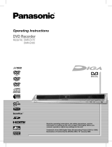 Panasonic DMREX85 Operating instructions