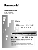 Panasonic DMREX80S Operating instructions
