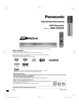Panasonic DMREZ28EB Operating instructions
