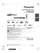 Panasonic Diga DMR-EX84C Owner's manual