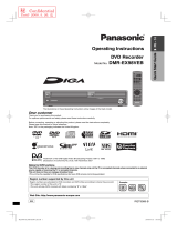Panasonic DMREX98VEB Operating instructions