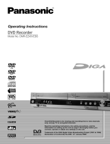 Panasonic Diga DMR-EZ45VEBS Operating instructions