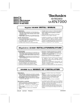 Panasonic SXKN7000 Operating instructions