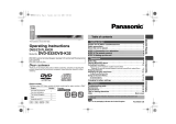 Panasonic DVDS32 User manual