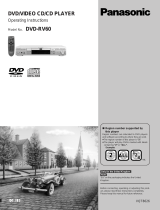 Panasonic DVDRV60 Owner's manual