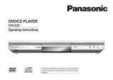 Panasonic DVDS35 Owner's manual