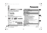 Panasonic DVDS52 Owner's manual
