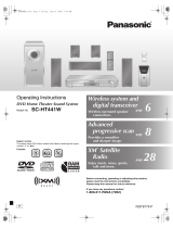 Panasonic SC-HT441W User manual