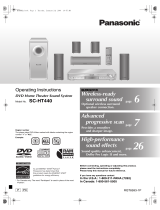 Panasonic SCHT440 Operating instructions