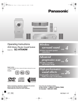 Panasonic SCHT640W User manual