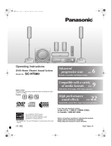 Panasonic SC-HT680 Owner's manual