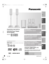 Panasonic SCHT830V Owner's manual