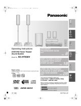 Panasonic SCHT830V User manual
