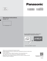 Panasonic TX65EZW954 Operating instructions