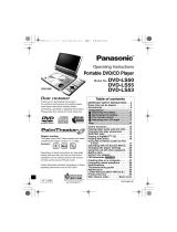 Panasonic DVD-LS50 Owner's manual
