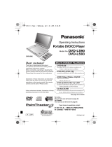 Panasonic DVDLS93 Owner's manual