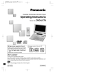 Panasonic dvd lv 70 Owner's manual