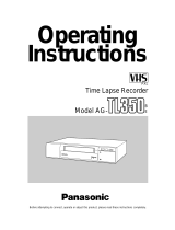 Panasonic AGTL350 Operating instructions