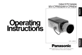 Panasonic WVCP650_SERIES Operating instructions