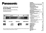 Panasonic NVVP31EBEBL Operating instructions