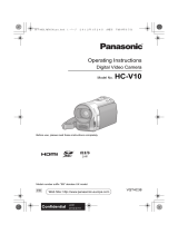 Panasonic HC-V10 Owner's manual