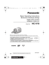 Panasonic HCV10EP Owner's manual
