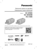 Panasonic HCW580M Operating instructions