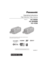 Panasonic HCW580EP Owner's manual