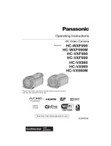 Panasonic HCVX980EB Owner's manual