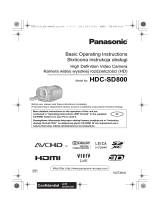 Panasonic HDCSD800EP Owner's manual