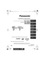 Panasonic HXDC2EB Owner's manual