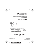Panasonic HXWA20GN Operating instructions