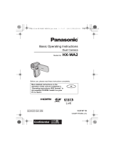 Panasonic HXWA2EG Owner's manual