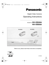 Panasonic NV-DS30A User manual