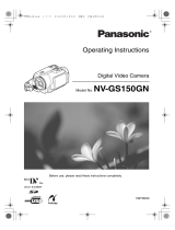 Panasonic NV-GS150GN User manual