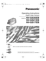 Panasonic NVGS17EB Owner's manual
