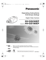 Panasonic NVGS230EP Owner's manual