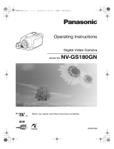 Panasonic NVGS180GN User manual