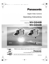 Panasonic NVGS50 Owner's manual