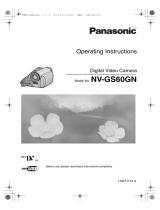 Panasonic NVGS60GN User manual