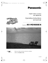 Panasonic NVMD9000EN Operating instructions