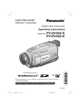 Panasonic PVDV202K Operating instructions