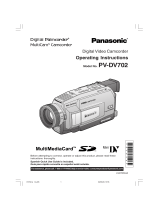 Panasonic PVDV702 Operating instructions