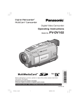 Panasonic PVDV102 Operating instructions